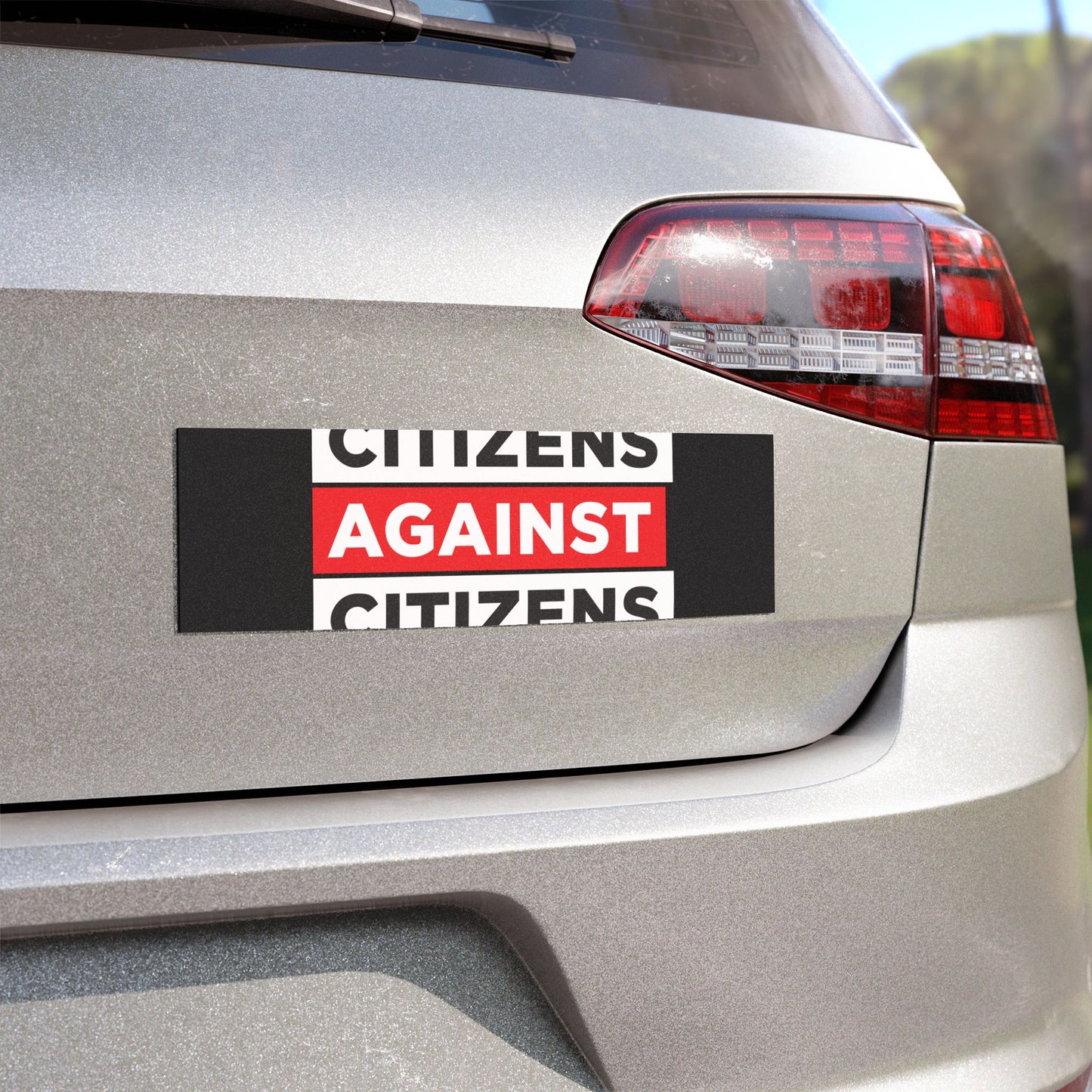 United Citizens Against Citizens United - Car Magnet - Free Oppression