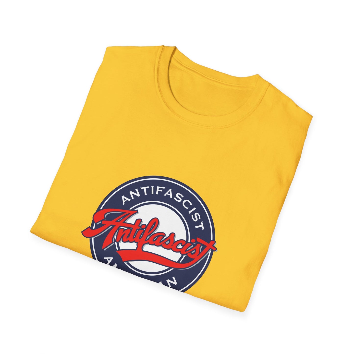 Antifascist American Baseball T-shirt