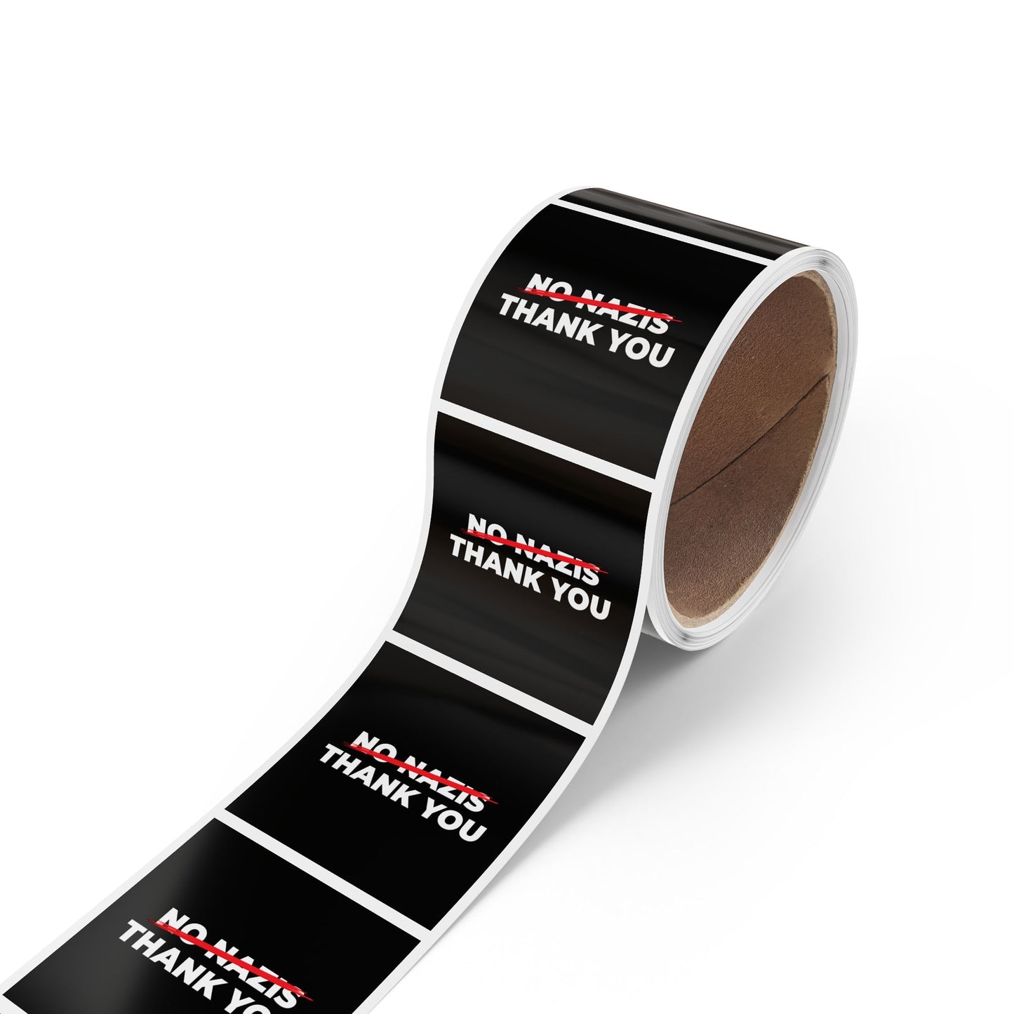 No Nazis Thank You - Sticker Rolls