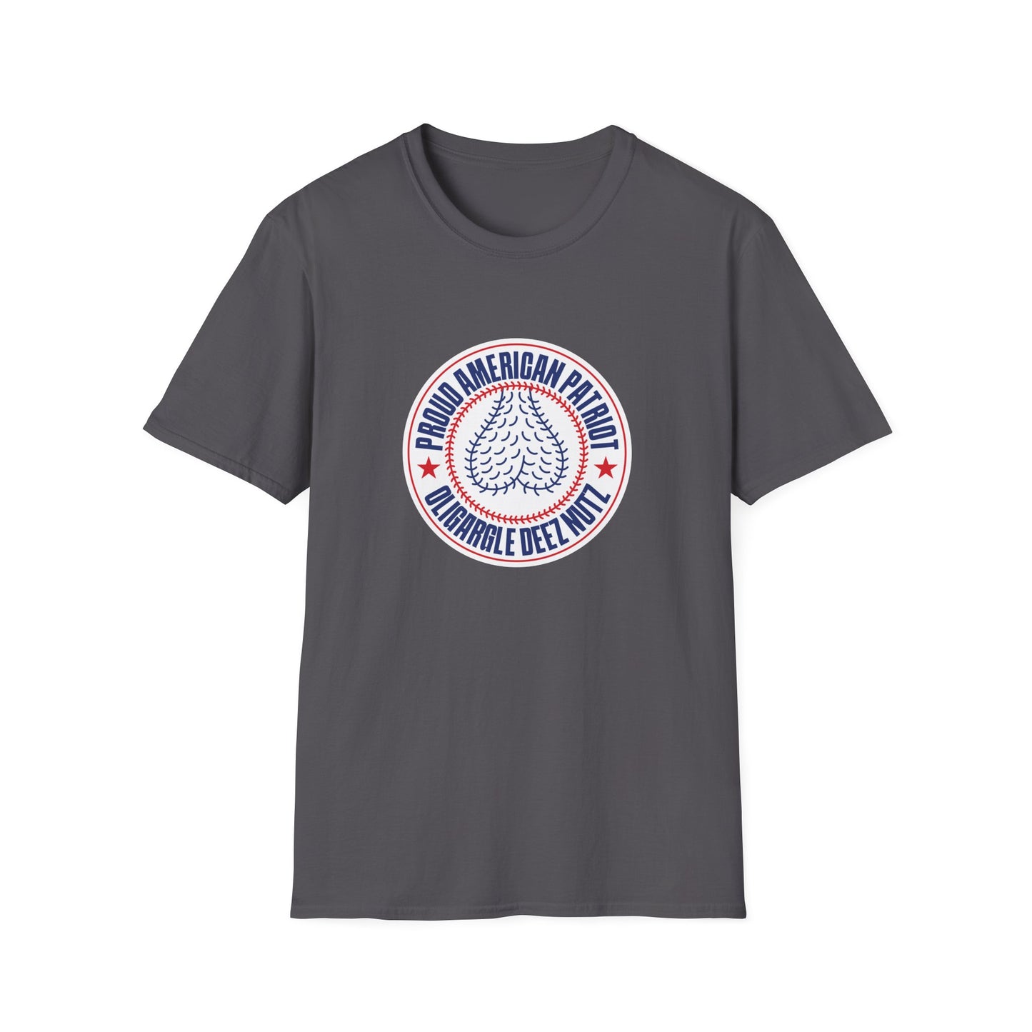 Proud American Patriot Oligargle Deez Nutz T-shirt