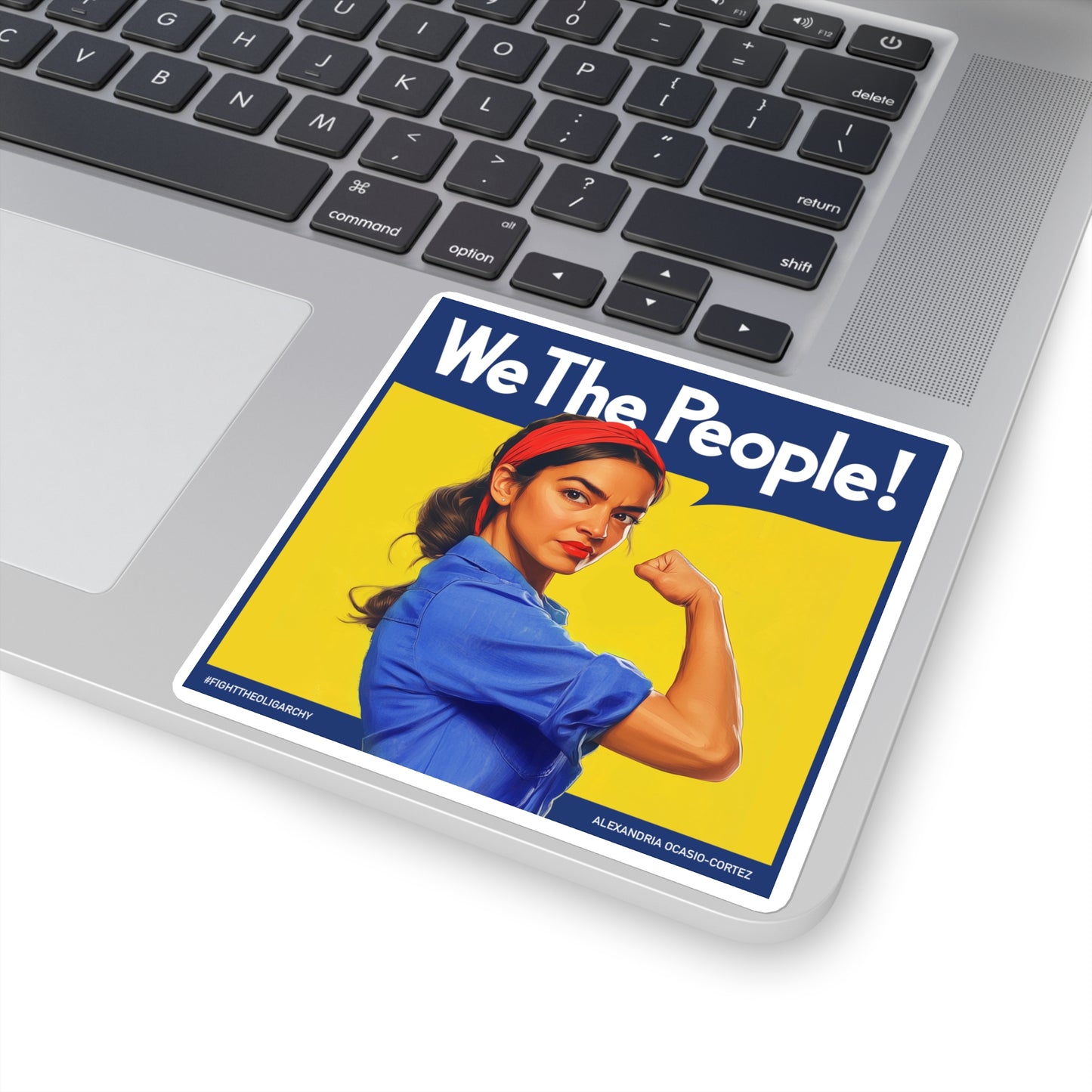 We The People - Square Stickers - Free Oppression