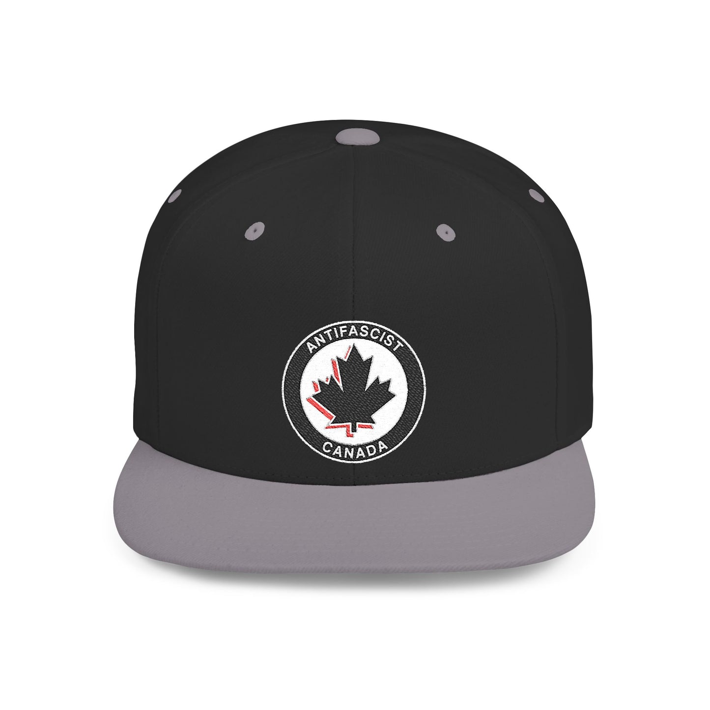 Antifascist Canada – Flat Bill Snapback Hat