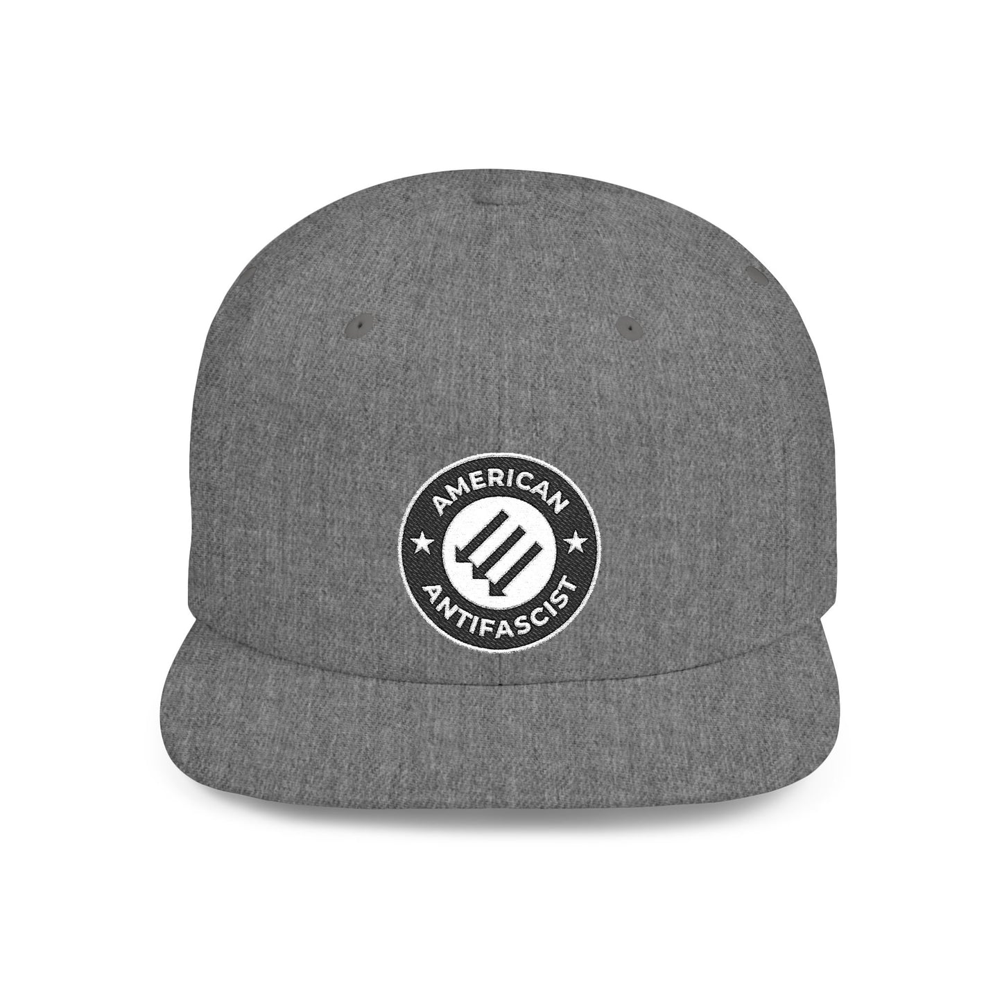 American Antifascist – Flat Bill Snapback Hat