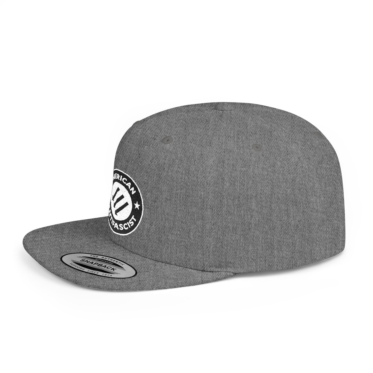 American Antifascist – Flat Bill Snapback Hat