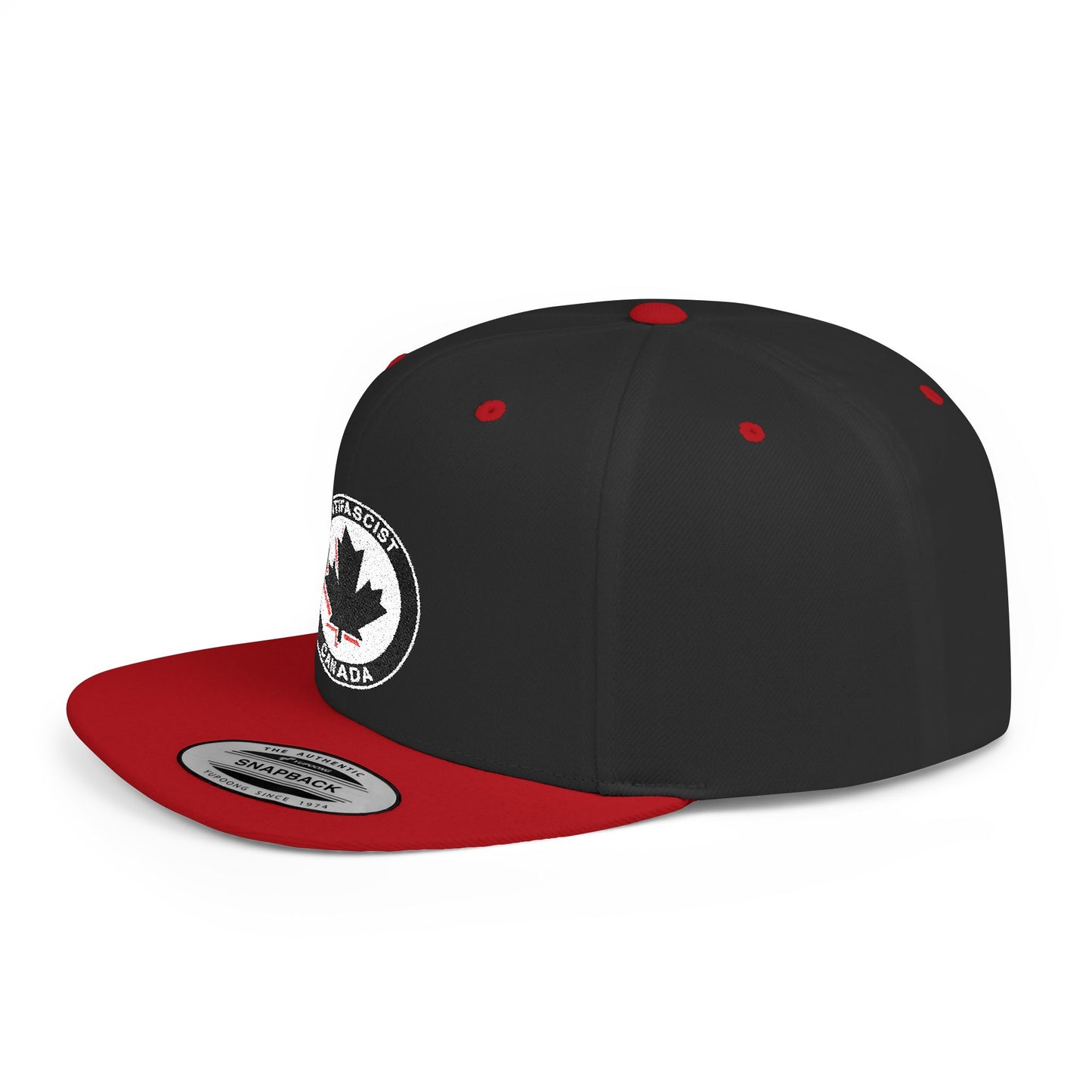 Antifascist Canada – Flat Bill Snapback Hat