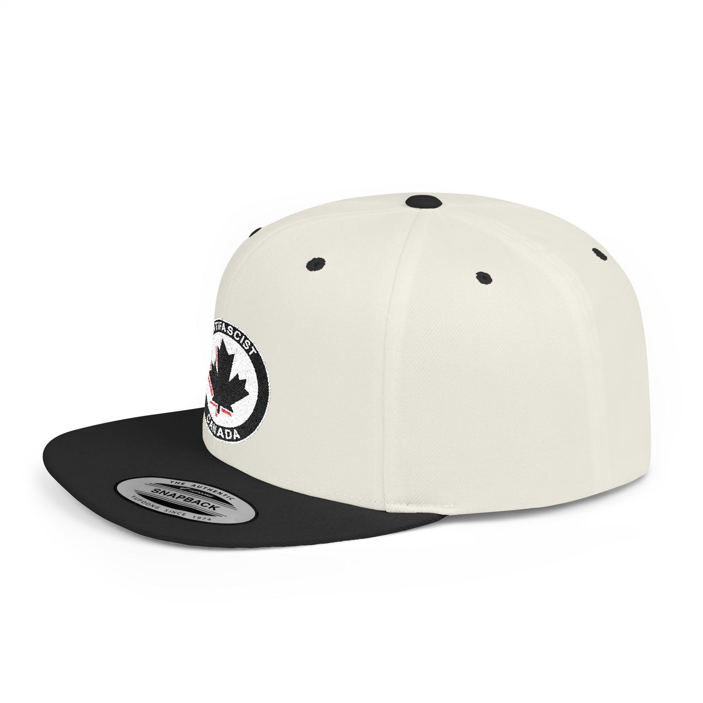 Antifascist Canada – Flat Bill Snapback Hat