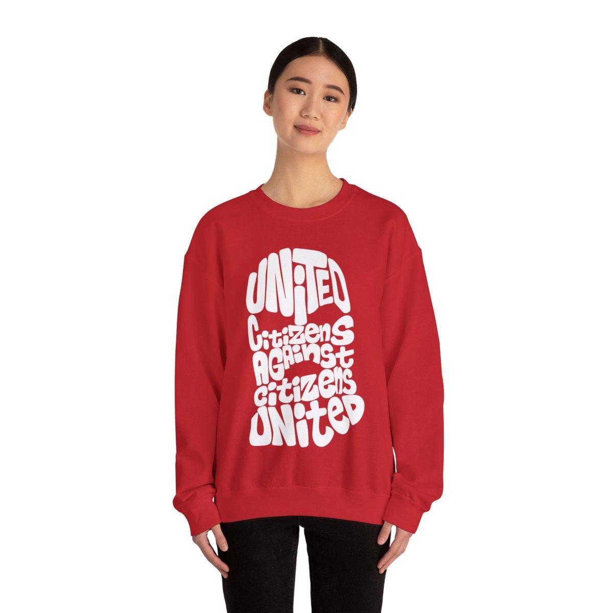 Free Oppression - Sweatshirt - Citizens Against Citizens United – Democracy Reform Activist Sweatshirt