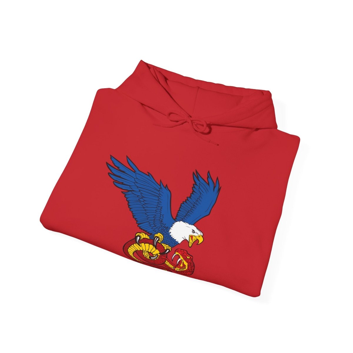 Free Oppression - Hoodie - Democracy Eagle Vs. Fascist Snake - Hoodie