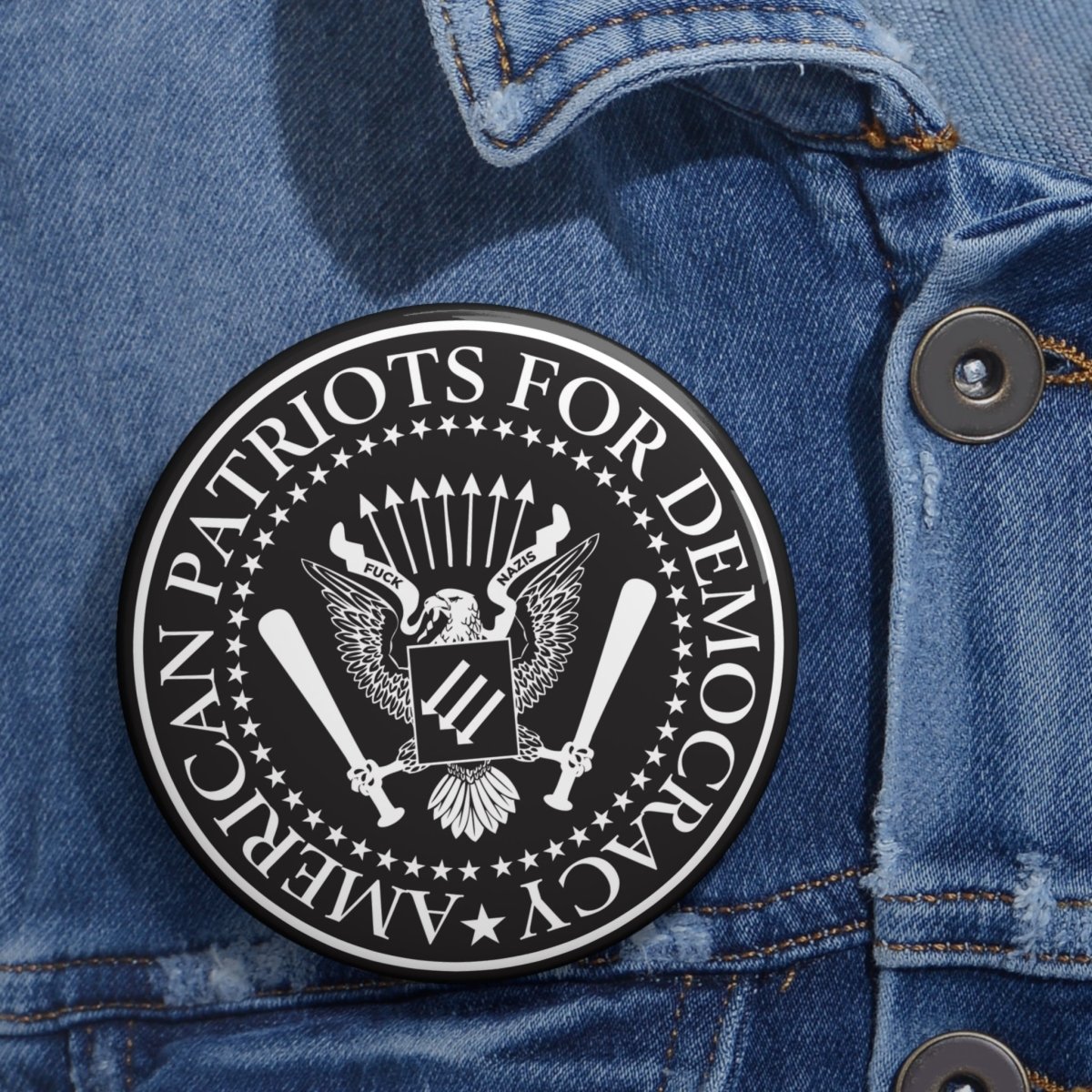 Free Oppression - Accessories - American Patriots For Democracy - Pin Buttons
