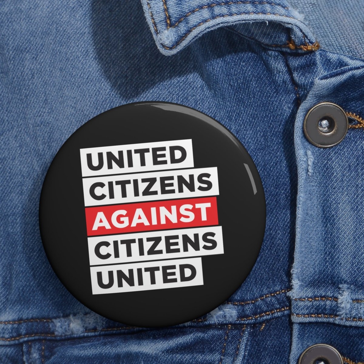 Free Oppression - Accessories - United Citizens Against Citizens United - Pin Buttons