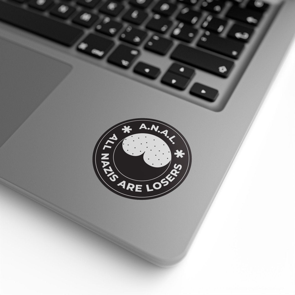 Free Oppression - Sticker Roll - All Nazis Are Losers – Round Sticker Roll