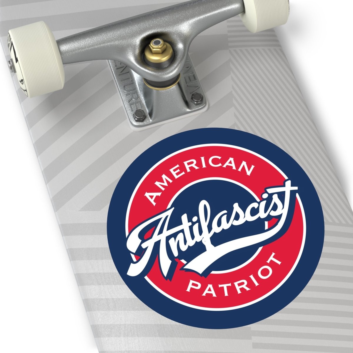 Free Oppression - Stickers - Antifascist American Patriot – Round Vinyl Sticker