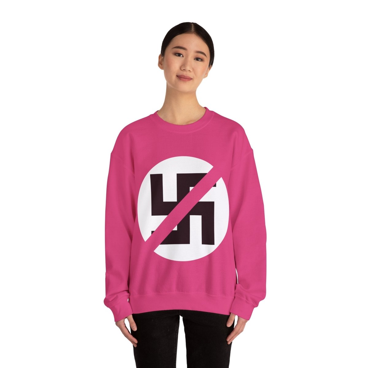 Free Oppression - Sweatshirt - Anti - Nazi – Equality & Human Rights Sweatshirt