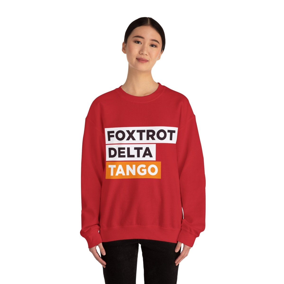 Free Oppression - Sweatshirt - Foxtrot Delta Tango FDT Protest Code – Pro - Democracy Sweatshirt
