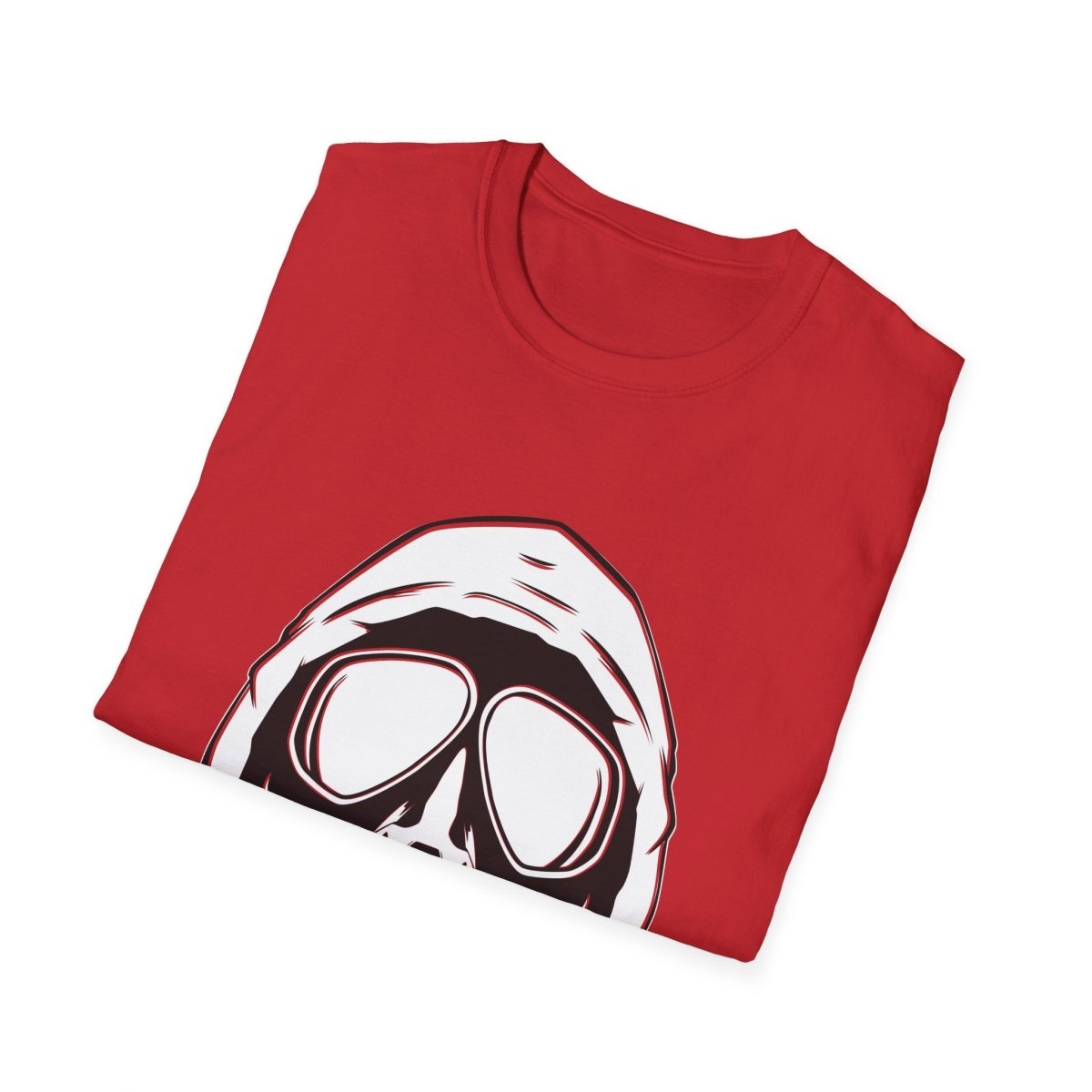 Free Oppression - T-Shirt - Hooded Antifa Gasmask Three Arrows T-shirt