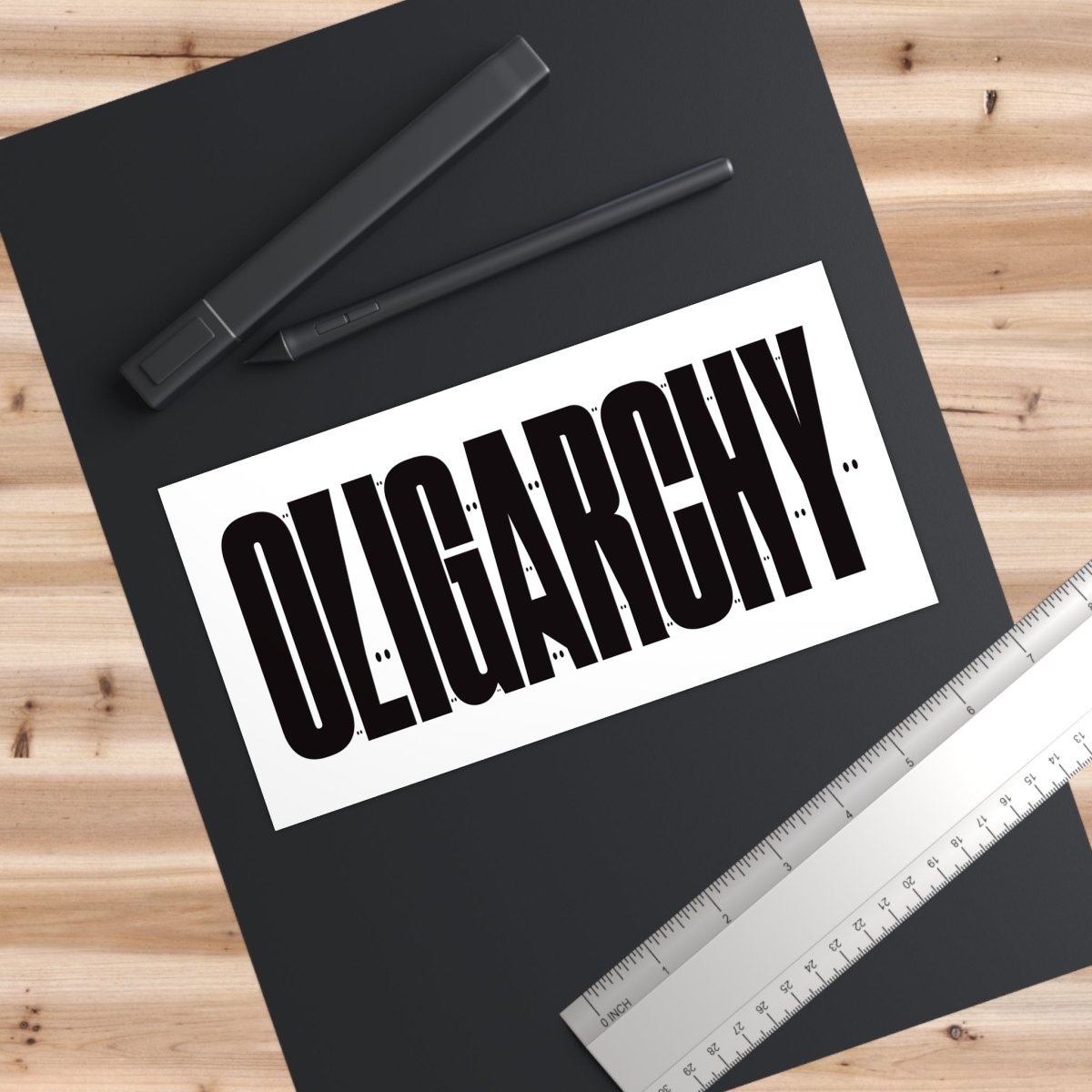 Free Oppression - Bumper Sticker - Oligarchy – Bumper Sticker