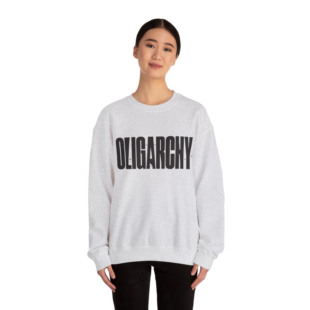 Free Oppression - Sweatshirt - Oligarchy Ghost – Anti - Corruption Protest Sweatshirt