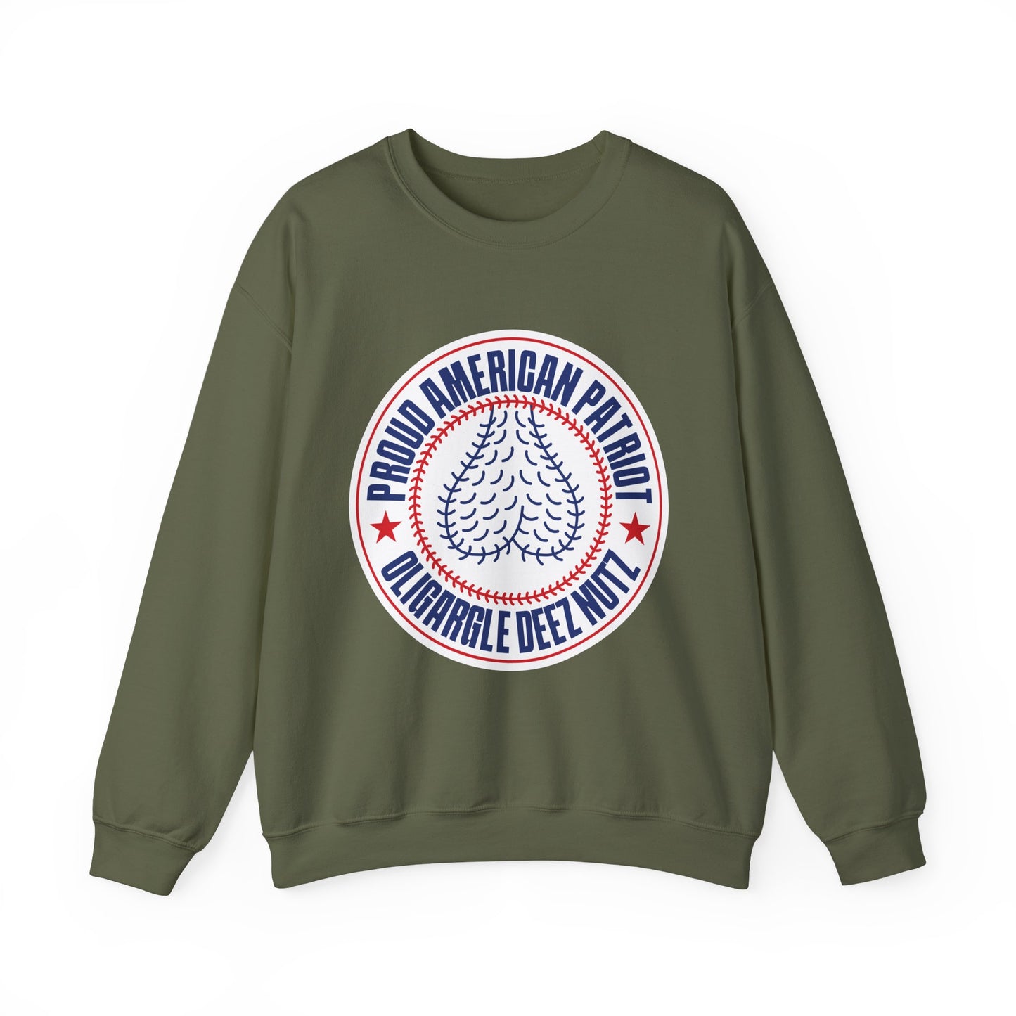 Proud American Patriot Oligargle Deez Nutz - Sweatshirt