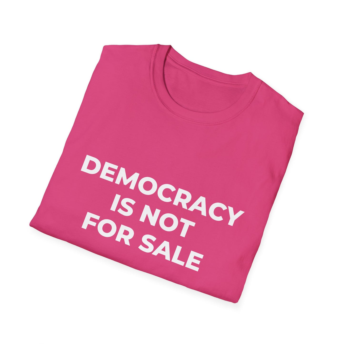 La démocratie n'est pas à vendre - T-shirt