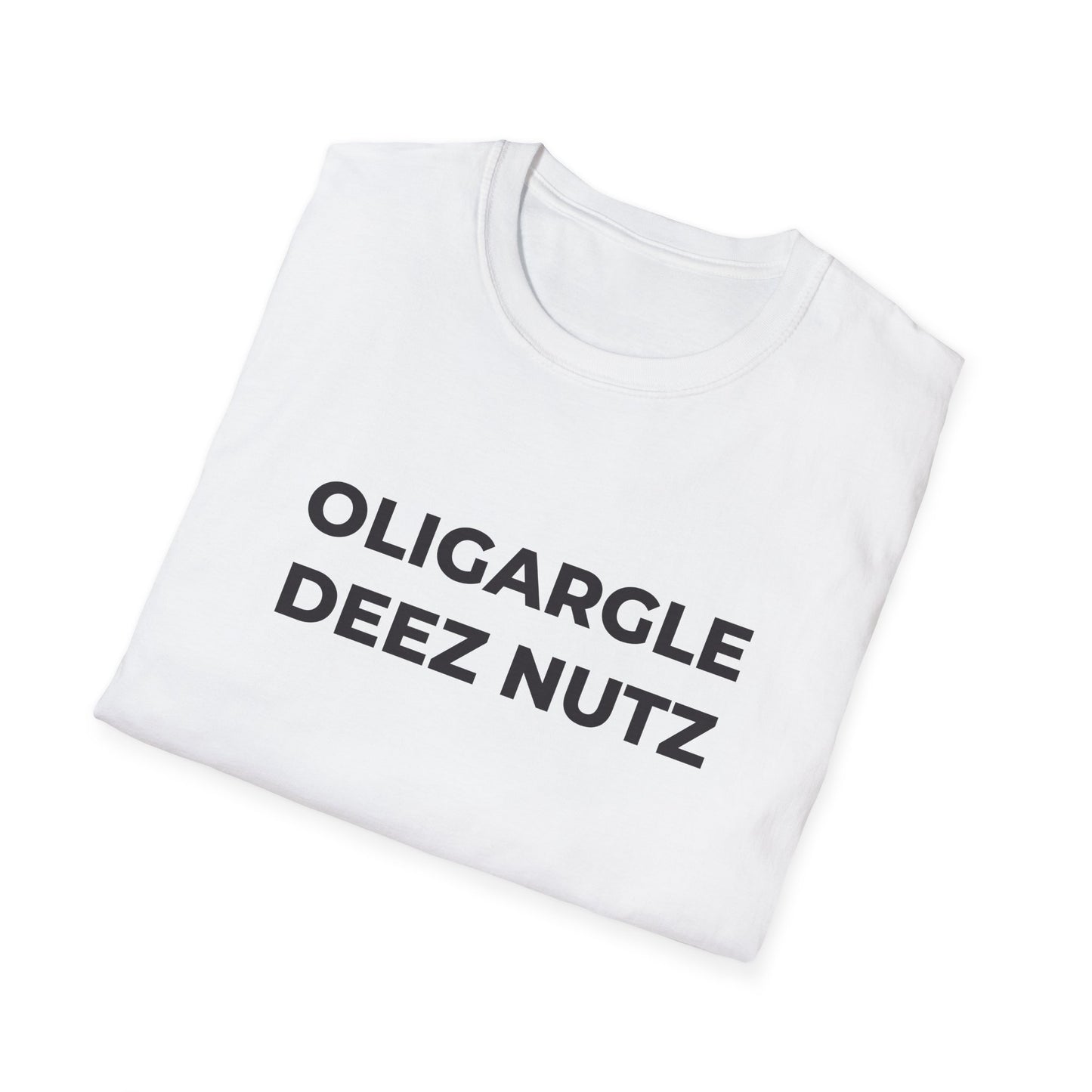 T-shirt Oligargle Deez Nutz