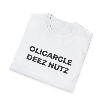 T-shirt Oligargle Deez Nutz
