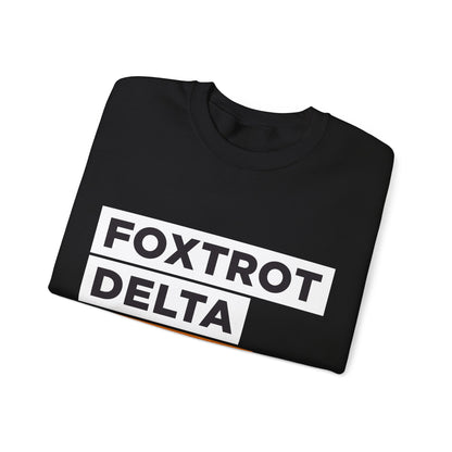 Foxtrot Delta Tango FDT Protest Code – Pro-Democracy Sweatshirt