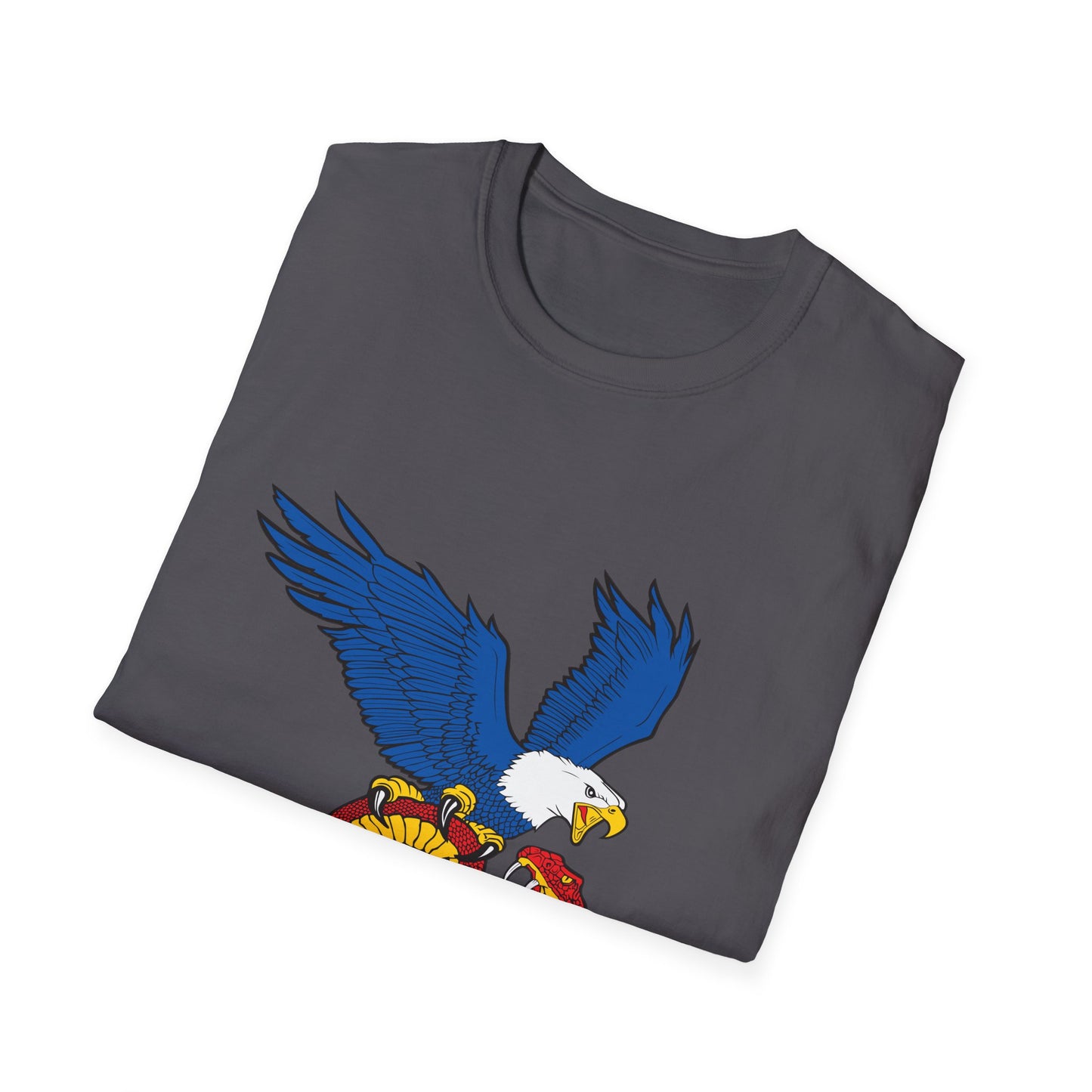 Democracy Eagle vs Fascist Snake – Pro-Democracy Graphic T-Shirt