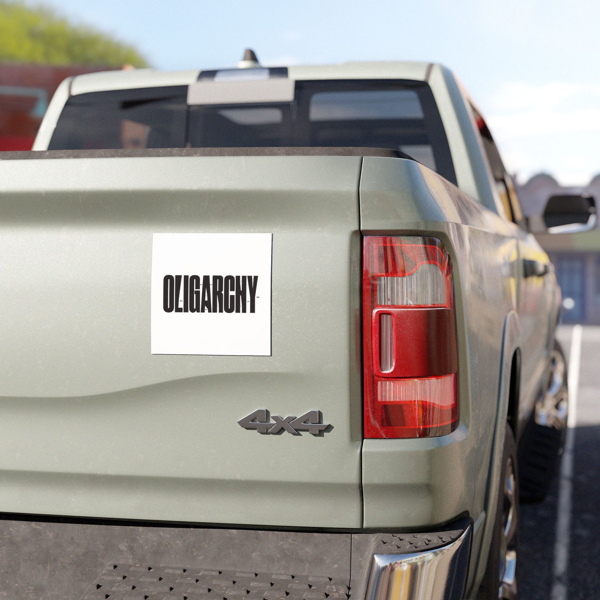 Oligarchy 👻 - Car Magnet