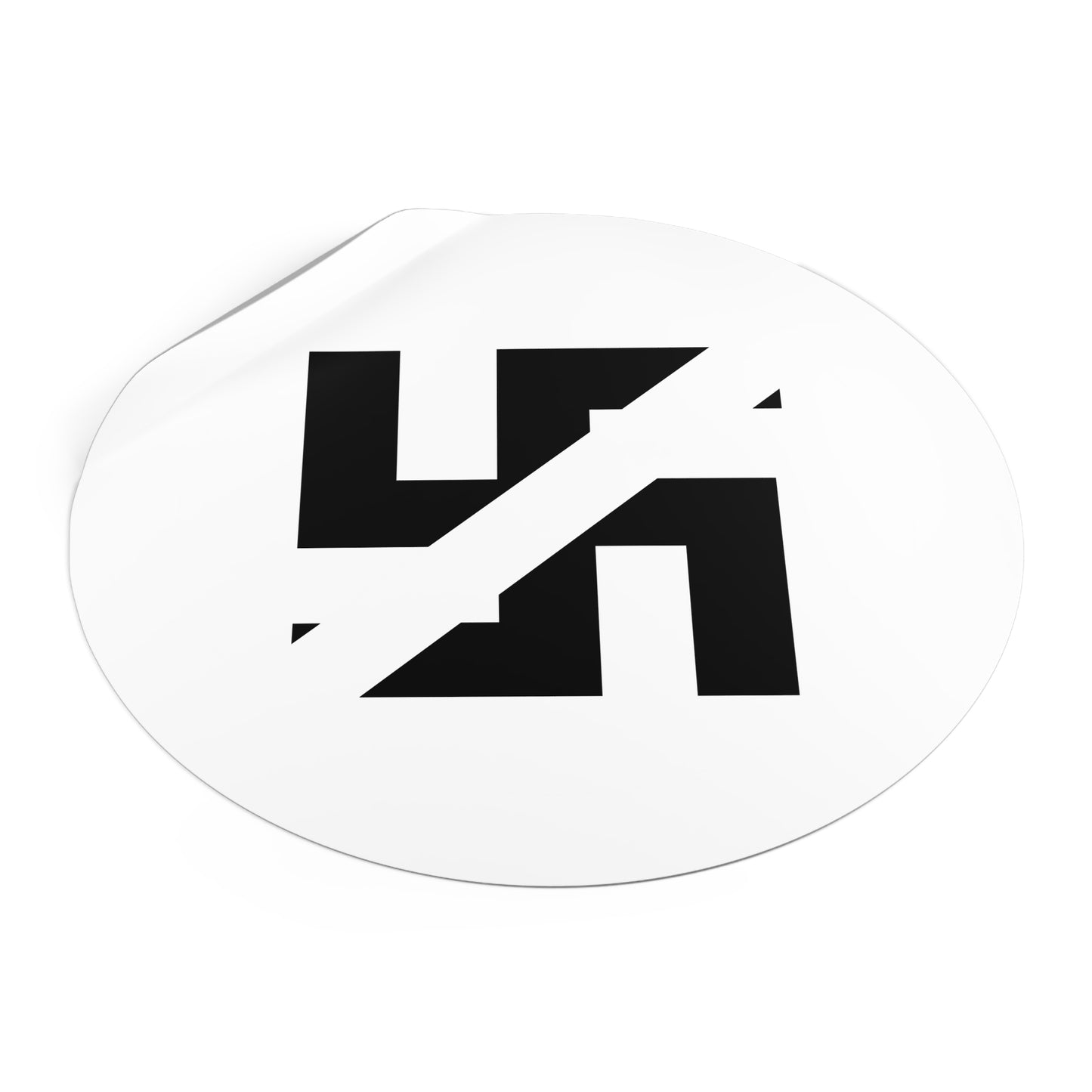 Anti-Nazi – Round Vinyl Sticker