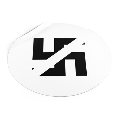 Anti-Nazi – Round Vinyl Sticker