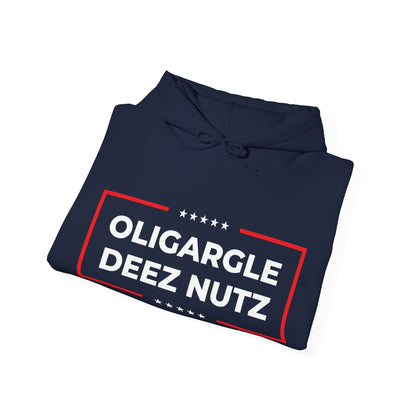 Oligargle Deez Nutz – Satire Hoodie