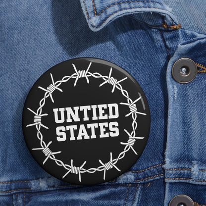 Untied States Pin Button