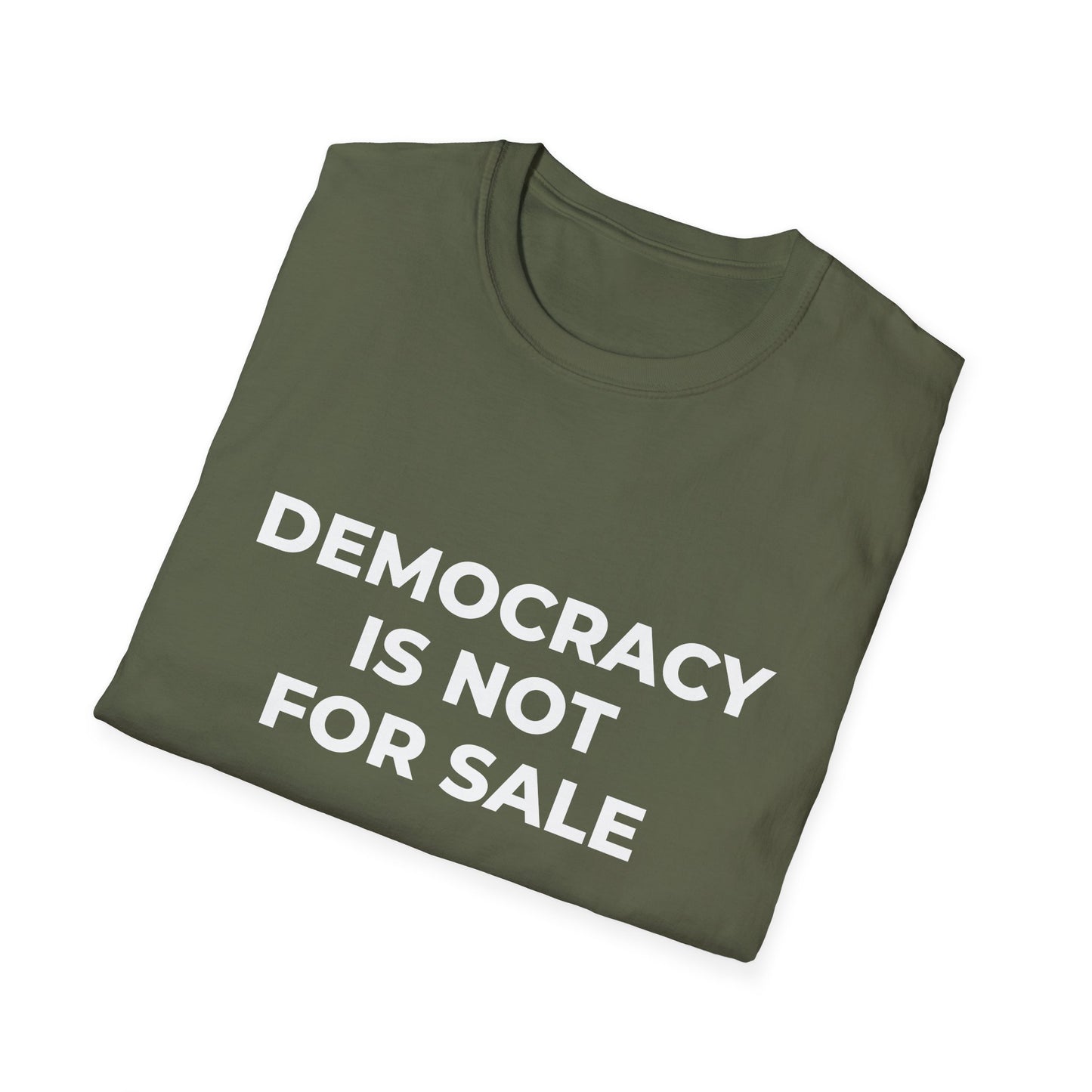 La démocratie n'est pas à vendre - T-shirt