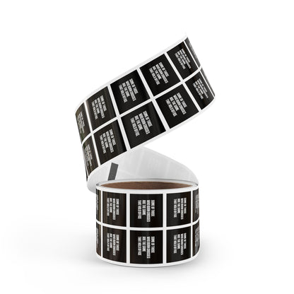 Anti-Racism Protest Sticker Rolls - Pro-Democracy Activist Decals