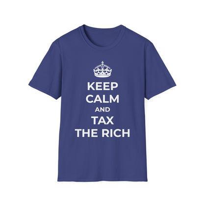 T-shirt « Gardez votre calme et taxez les riches »