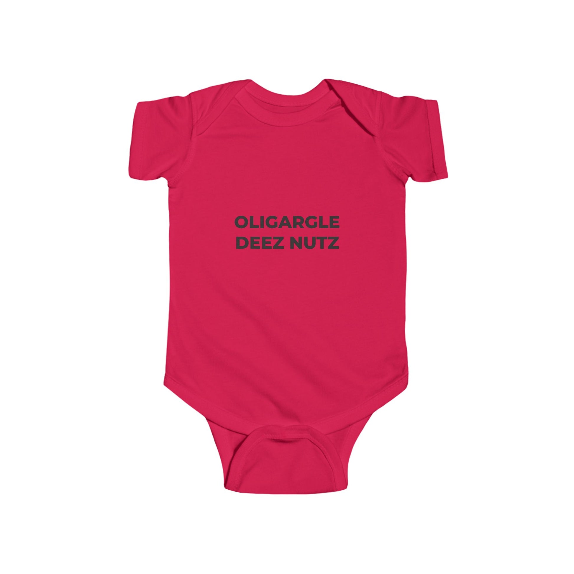 Infant Bodysuit - Oligargle Deez Nutz - Free Oppression