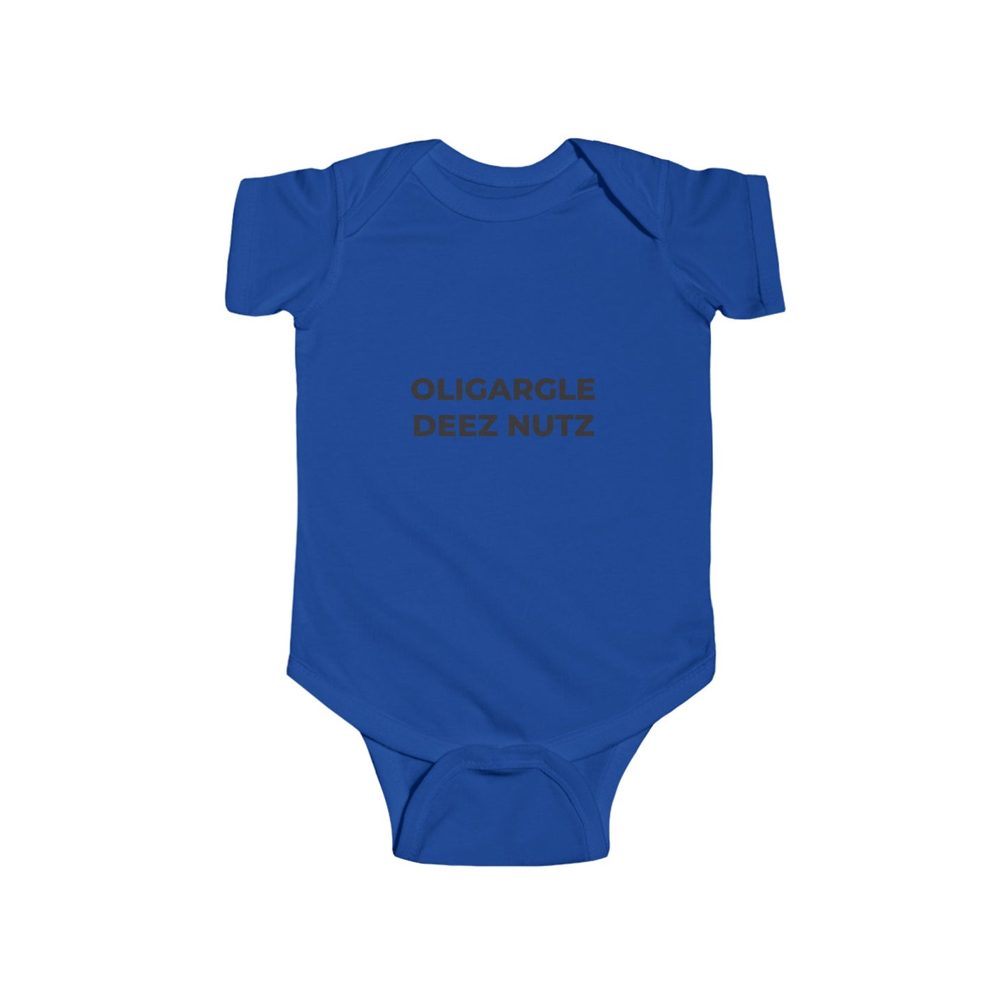 Infant Bodysuit - Oligargle Deez Nutz - Free Oppression