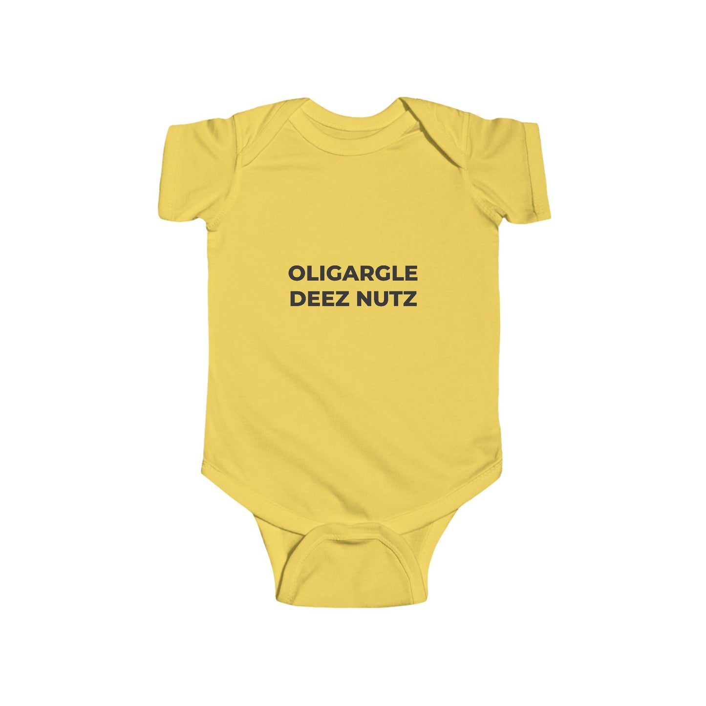 Infant Bodysuit - Oligargle Deez Nutz - Free Oppression