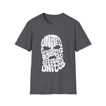 United Citizens Against Citizens United Balaclava T-shirt
