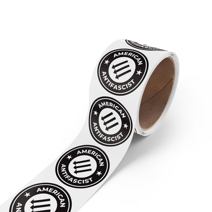 American Antifascist – Round Sticker Roll