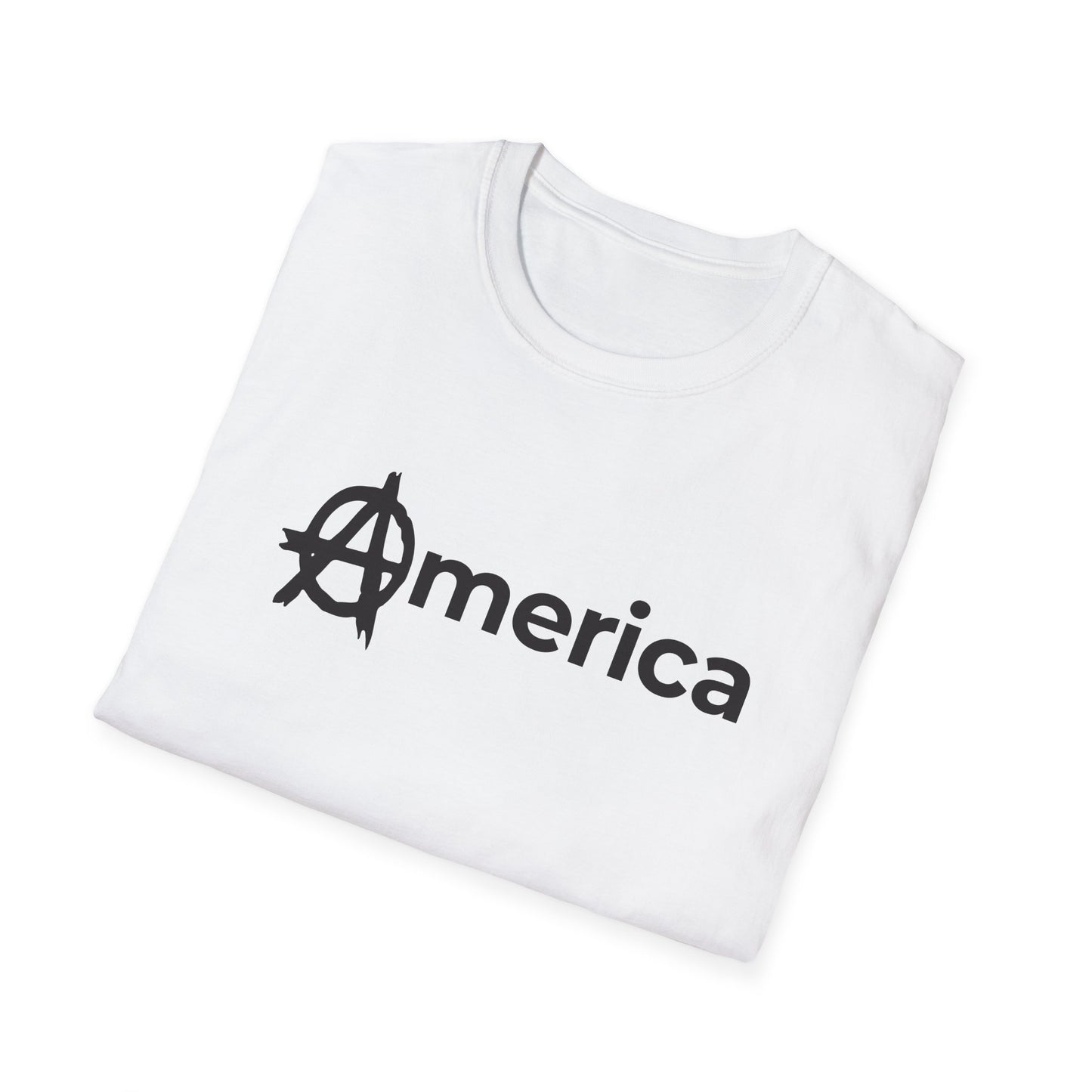 T-shirt Anarchy américain