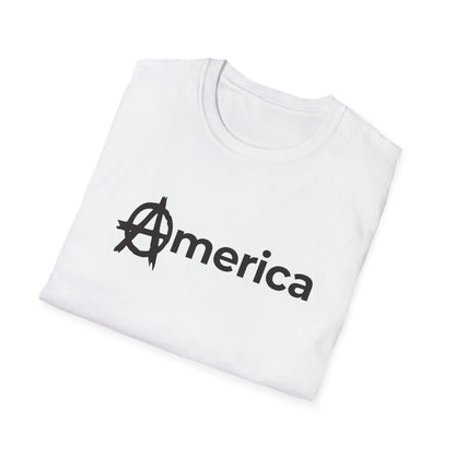 T-shirt Anarchy américain