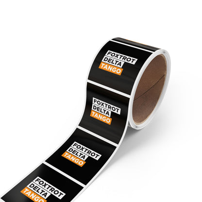 Foxtrot Delta Tango - Sticker Rolls
