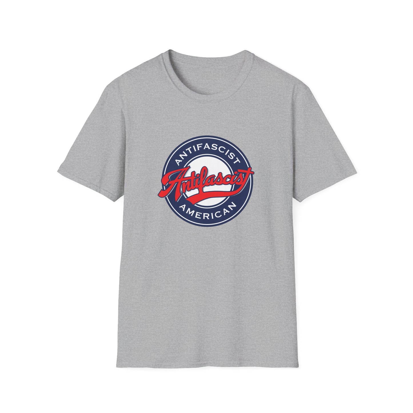 Antifascist American Baseball T-shirt