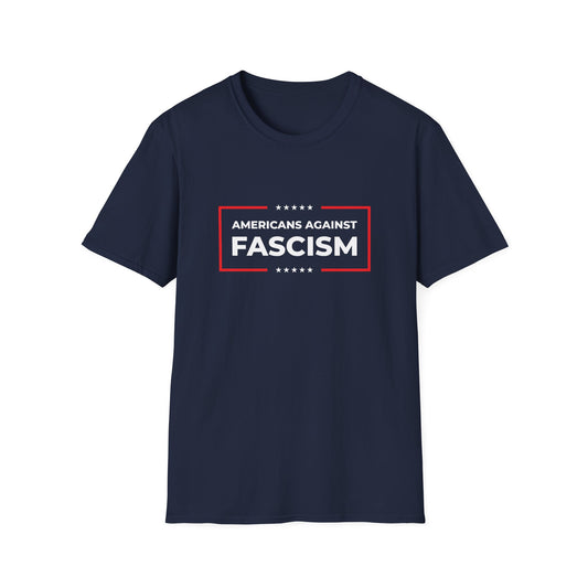 Americans Against Fascism - T-Shirt – Bold Pro-Democracy Activist Graphic Tee