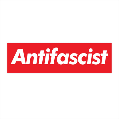 Antifa/Antifascist - Bumper Stickers