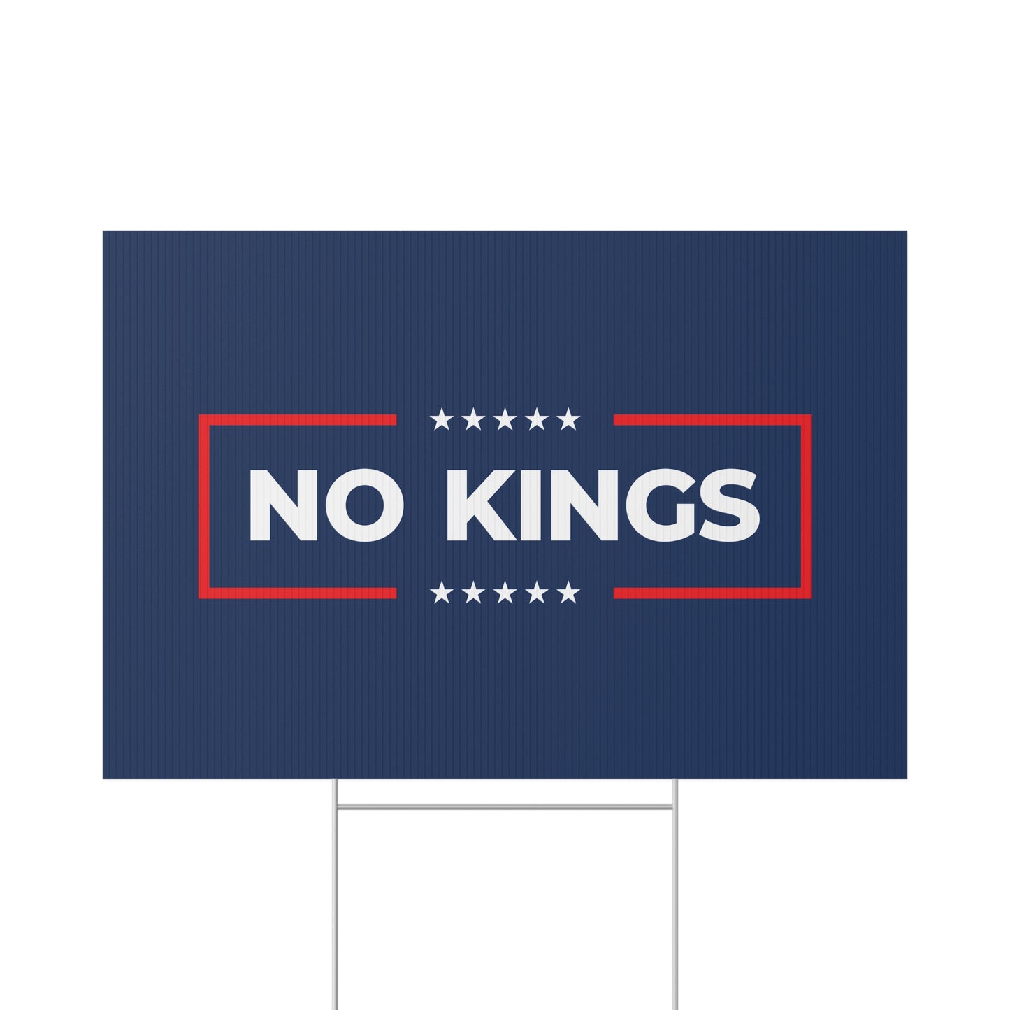 Copy of I Did Not Vote For This Lawn Sign — Anti Trump No Kings Protest Yard Sign