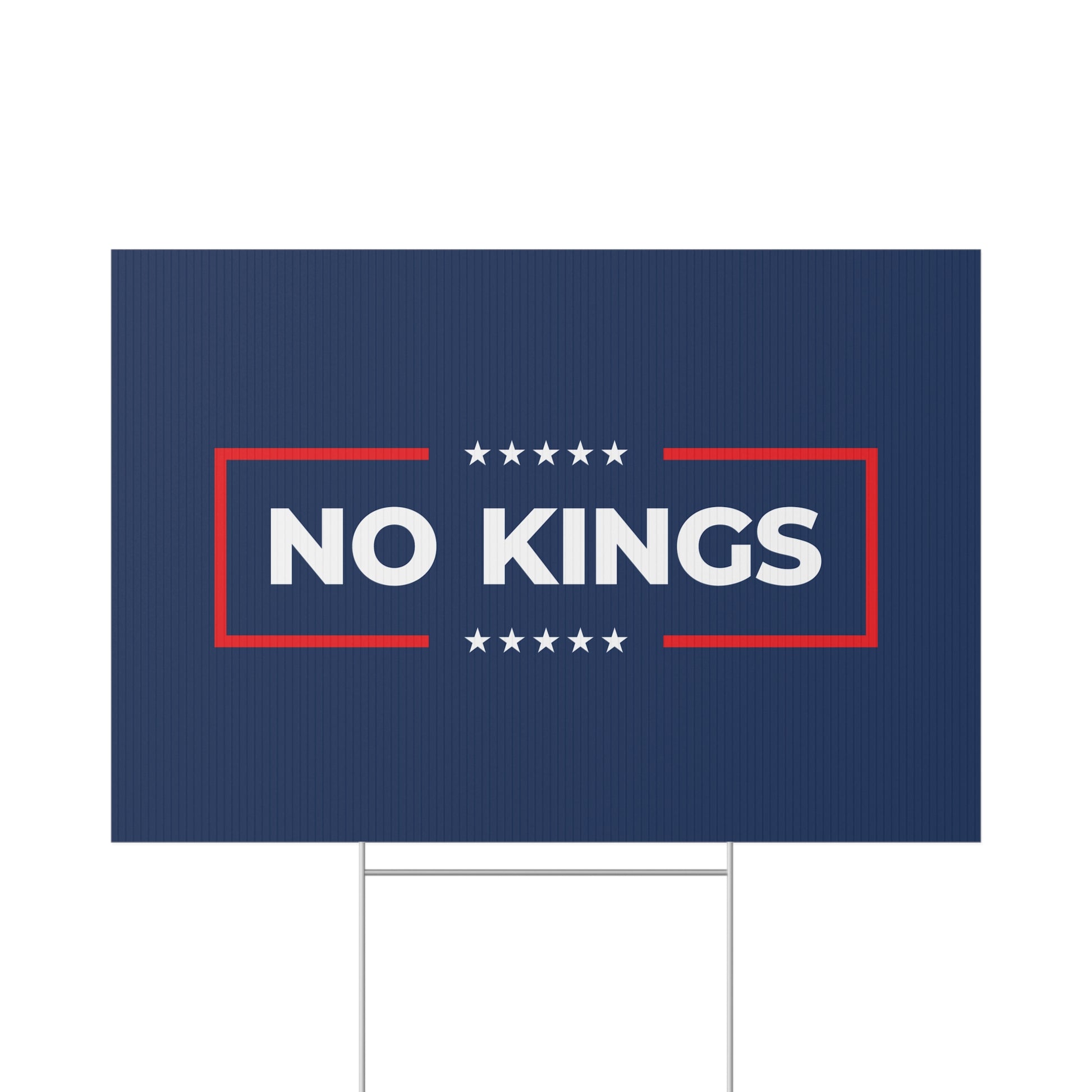 Copy of I Did Not Vote For This Lawn Sign — Anti Trump No Kings Protest Yard Sign