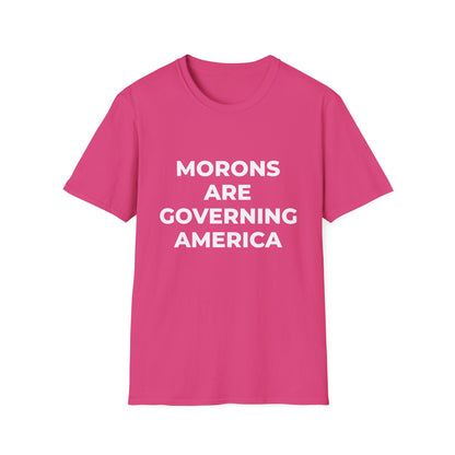 Les idiots gouvernent l'Amérique - T-shirt