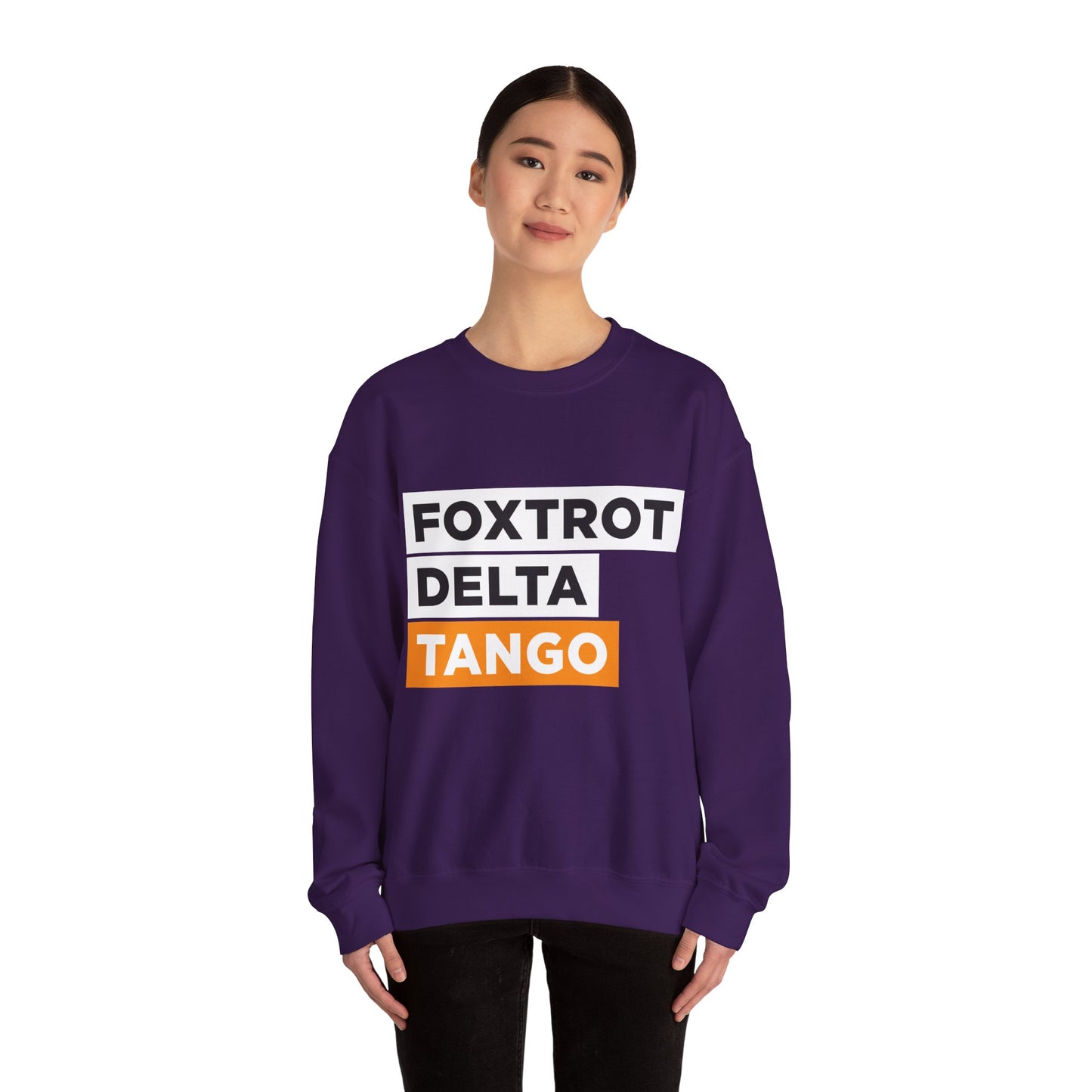 Foxtrot Delta Tango FDT Protest Code – Pro-Democracy Sweatshirt